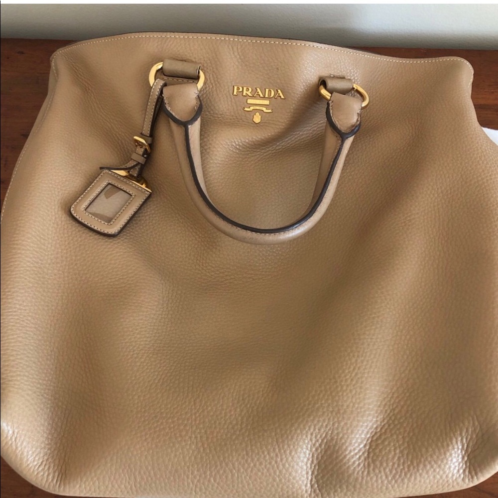Authentic Prada Tote Bag Mint Condition Like New